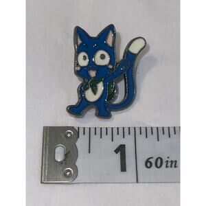 Blue Cat Pin Brooch